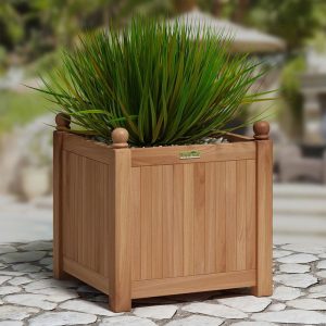 teak planter