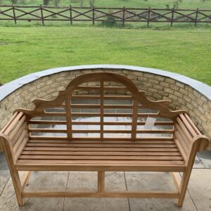 Lutyens 3 Seater Teak Garden Bench
